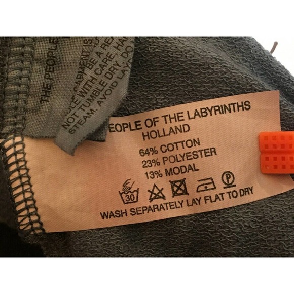 The People of the Labyrinths Gray Sweatpants - Picture 10 of 10